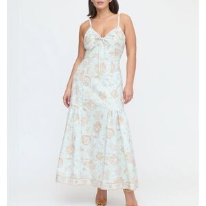 Elegant Floral Maxi Dress